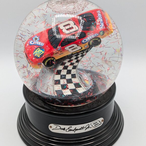 NASCAR Dale Earnhardt Jr. #8 Snow Globe - 2003 Busch Series Win - Picture 2 of 8